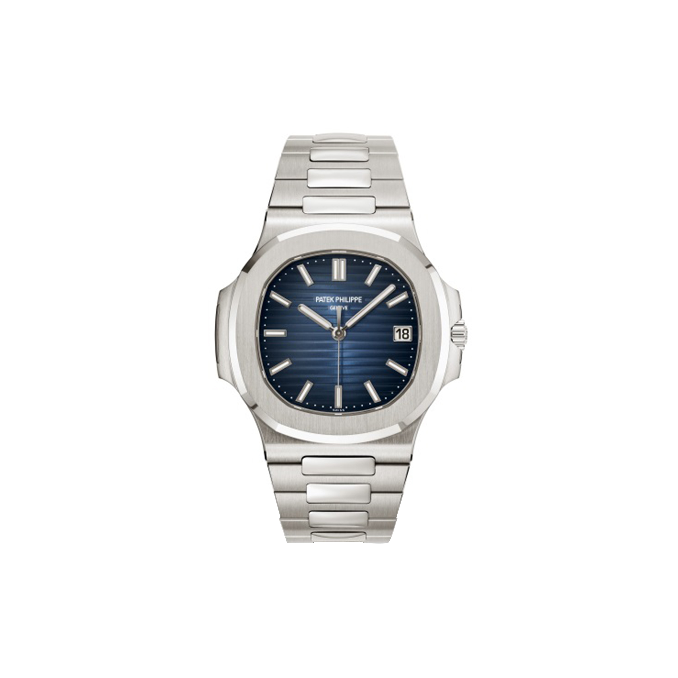 PATEK PHILIPPE JUMBO NAUTILUS BLUE DIAL 58111G-001